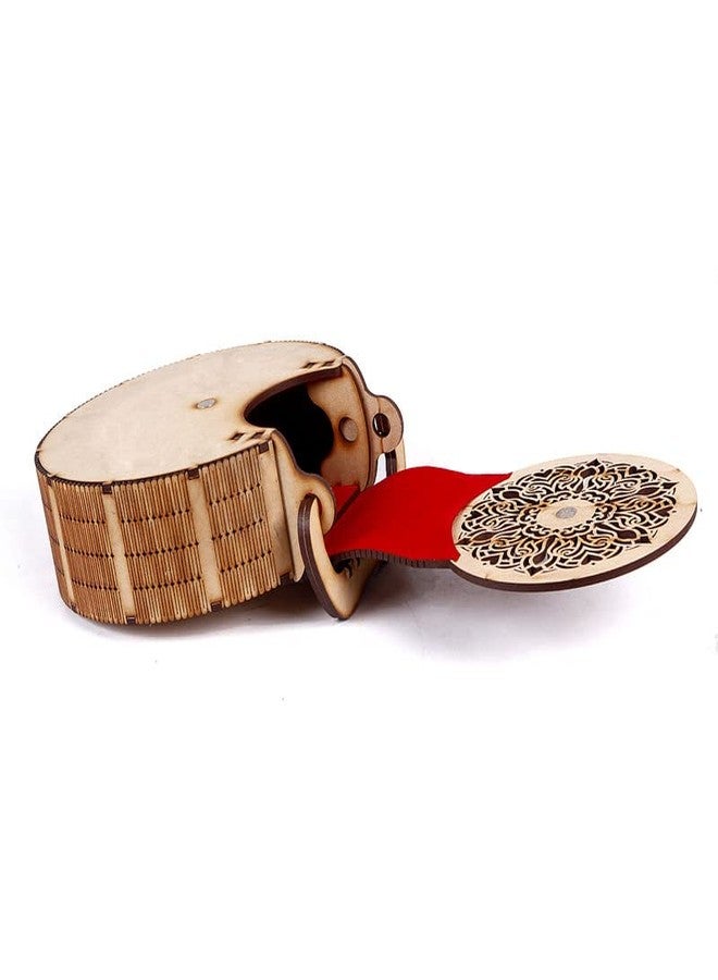 DLEIN Women's Handcrafted Wooden Light Weight Unique Purse Handbag (PURSE 376) - Image 4